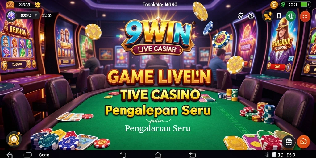 Gameplay Live Casino yang mendebarkan di 9WIN.