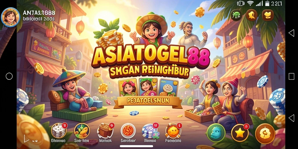 Gameplay seru dan santai ASIATOGEL88 tampil menawan.